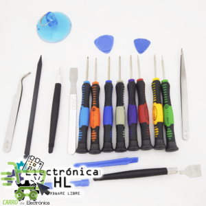 KIT DE 19 HERRAMIENTAS PARA CELULARES