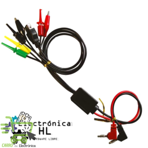 CABLE CON PUNTAS DE PRUEBA PARA CIRCUITOS INTEGRADOS