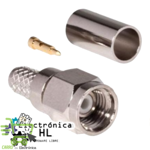 PLUG SMA PARA CABLE RG-58