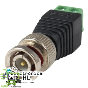 ADAPTADOR BNC MACHO CON TERMINAL ATORNILLABLE RG58-A