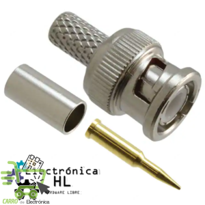 CONECTOR MACHO BNC PARA APRETAR RG-59