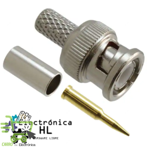 CONECTOR MACHO BNC PARA APRETAR RG-59