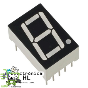 DISPLAY 7 SEGMENTOS ANODO COMUN