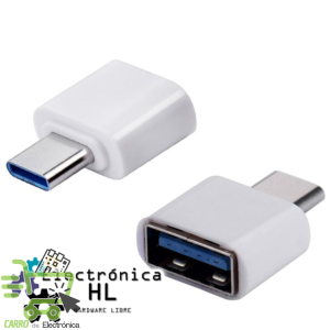 ADAPADOR USB TIPO C A USB 2.0