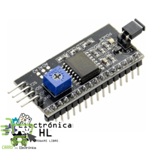 INTERFAZ LCD PCF8574 IIC/I2C/TWI/SPI