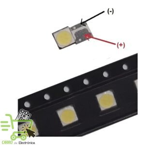LED PARA PANTALLA SAMSUNG 3535, 3V, 1W