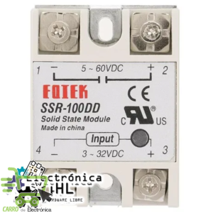 RELEVADOR DE ESTADO SOLIDO SSR-100DD