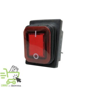 SWITCH BALANCIN ON OFF, CON CUBIERTA DE SILICON, 4 PATAS