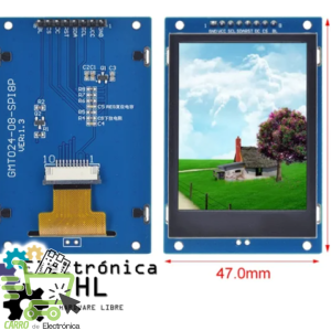 PANTALLA LCD TFT 2.4" 240x320, 5V-3,3 V, ST7789V