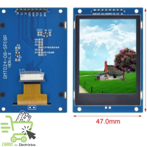 PANTALLA LCD TFT 2.4" 240x320, 5V-3,3 V, ST7789V