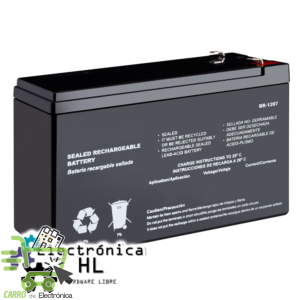 BATERIA RECARGABLE SELLADA 12V 1.2 A