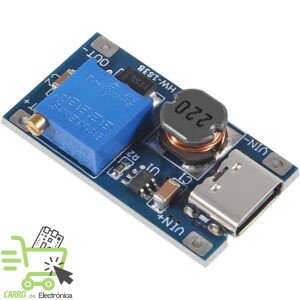 ELEVADOR DE VOLTAJE USB BOOST STEP UP MT3608 6W 2A