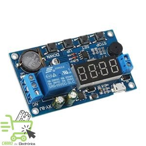 TEMPORIZADOR CON RELOJ DE TIEMPO REAL Y RELE