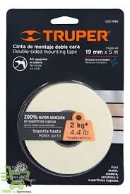 CINTA DE MONTAJE DOBLE CARA 5M TRUPER