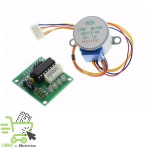 MOTOR A PASOS 28BYJ-48 CON DRIVER ULN2003, 5V
