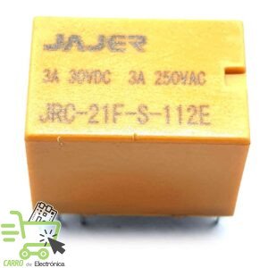 RELEVADOR JRC-21F-S-112E, 3A 30V, 3A 250V