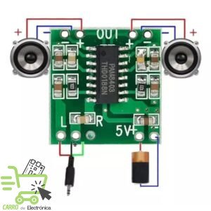 AMPLIFICADOR DE AUDIO 3W PAM8403 5V