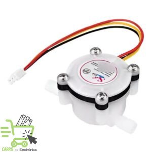 SENSOR DE FLUJO, CAUDALIMETRO FY-S401, 0.3-6L/MIN,  5-24V, 1/4"