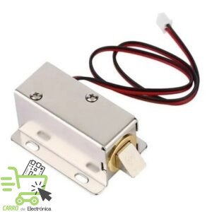 CERRADURA ELECTRICA, SELENOIDE, 12V 0.8A