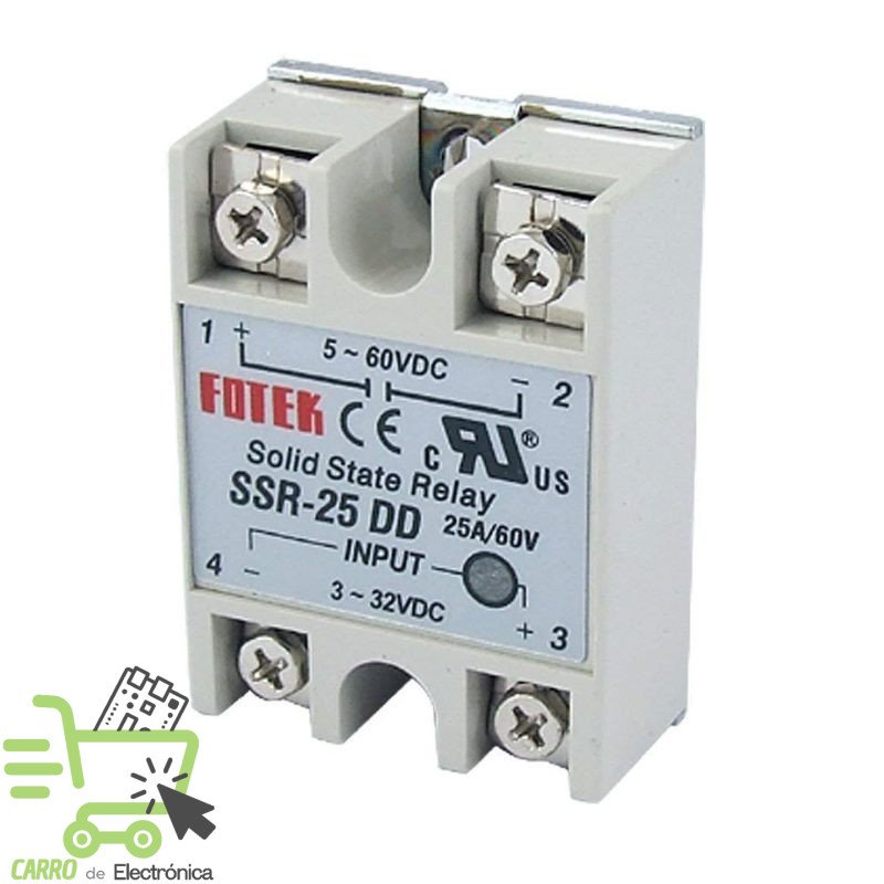 RELEVADOR DE ESTADO SOLIDO SSR-25DD